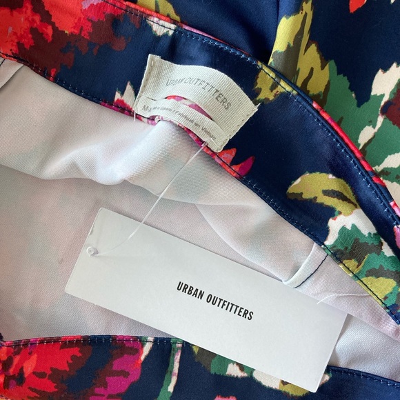 Urban Outfitters Printed Satin Mini Skirt - Picture 3 of 5